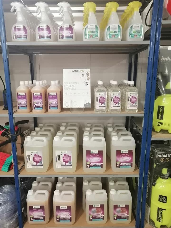 Vente de produits d'entretien, Hasparren